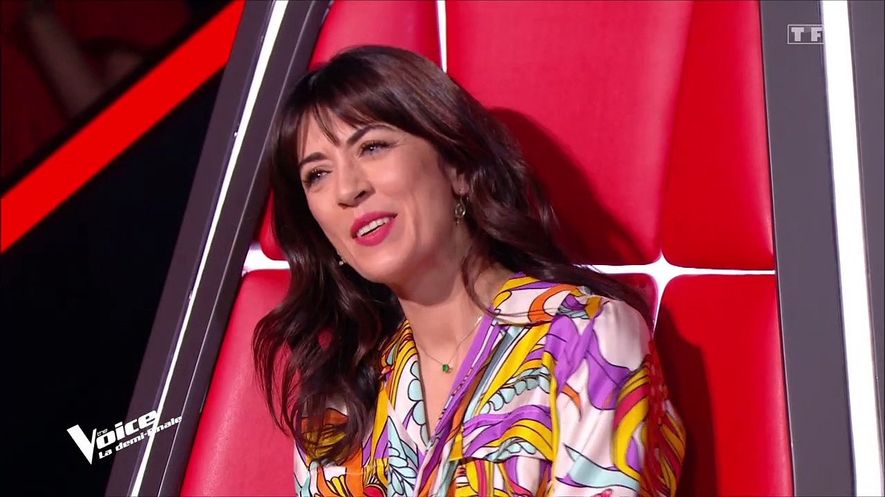 Alessandra Sublet remplace Nikos Aliagas à la présentation de la demi-finale de "The Voice 2022".