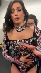 Reacción de Chanel después de actuar en Eurovisión