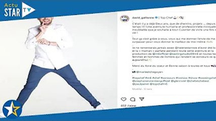 Top Chef : que devient David Gallienne depuis sa victoire ?