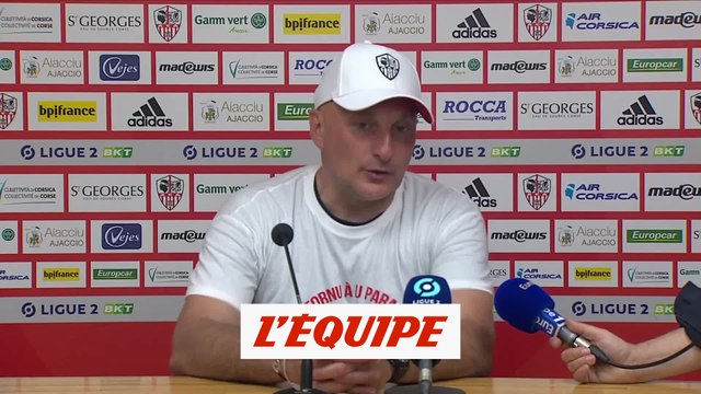 Pantaloni : «Une juste récompense» - Foot - L2 - Ajaccio