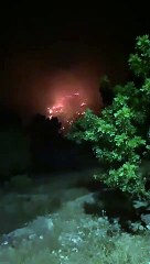 مراسل رؤيا: حريق ضخم في منطقة أم قيس