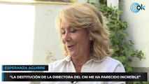 Entrevista a Esperanza Aguirre, ex Presidenta de la Comunidad de Madrid