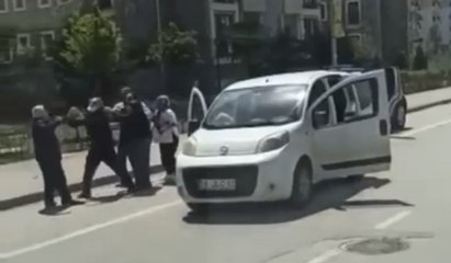 Bursa’da tekme ve tokatlı 'yol benim' kavgası