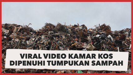 Viral Video Kamar Kos Dipenuhi Tumpukan Sampah, Warganet: Gangguan Psikologi