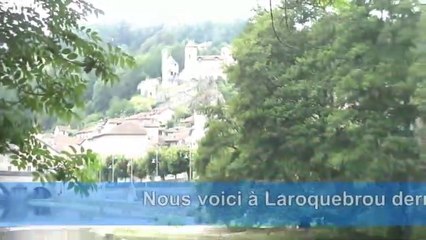 La France 2021. Camping municipal et Aire grauite Laroquebrou (Cantal)