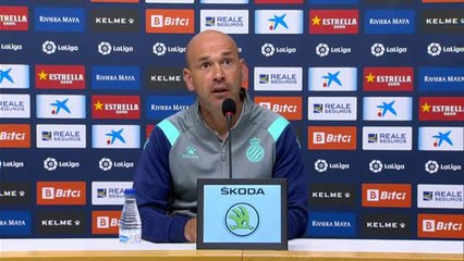 Luis Blanco, sobre su debut en el Espanyol: "Me hubiera gustado ganar, pero ha sido muy especial"