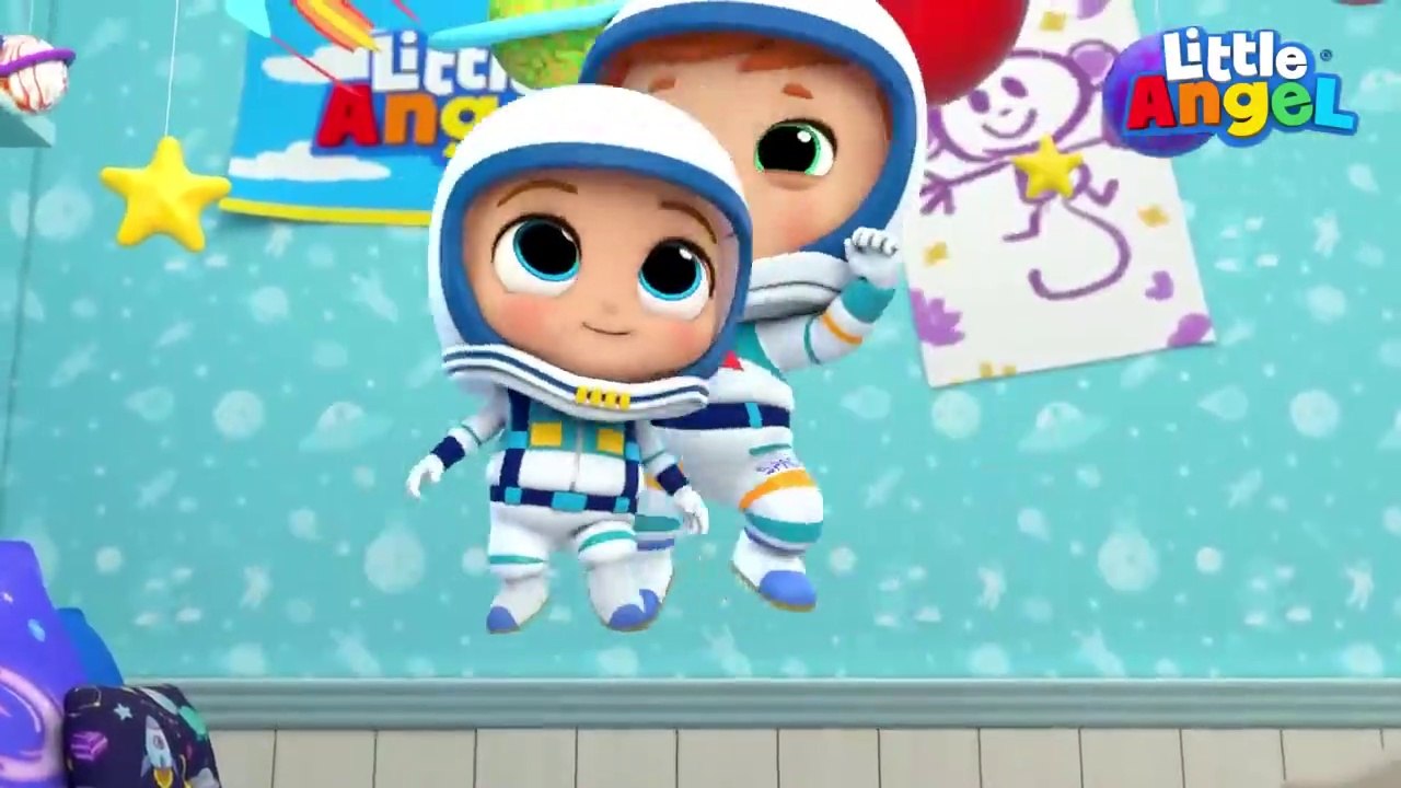 Yatakta Zıp Zıp Oyunlar Ve Dikkat _ Eğlenceli Ve Öğretici Çocuk Şarkıları