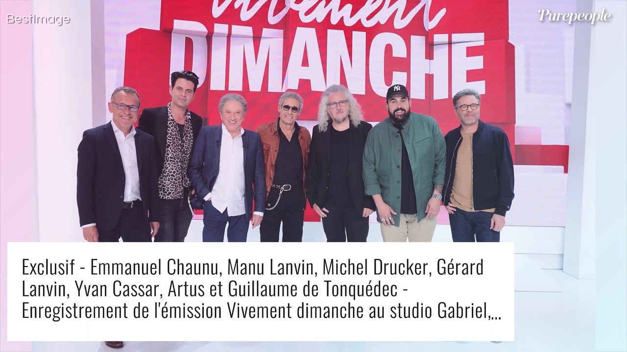 Gérard Lanvin et son fils Manu complices face à...