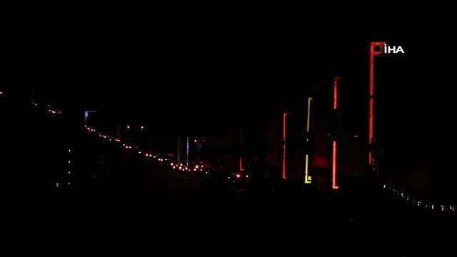 Hamzabeyli Sınır Kapısı'nda 23 kilometrelik tır kuyruğu