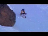 Monumentale chute à ski avec un Sonim XP1