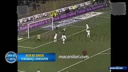 Fenerbahçe 3-0 Konyaspor [HD] 18.12.2004 - 2004-2005 Turkish Super League Matchday 17