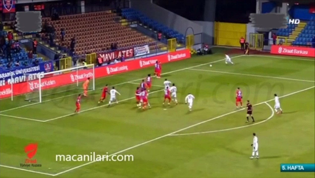 Kardemir Karabükspor 2-0 Beşiktaş 20.01.2016 - 2015-2016 Turkish Cup Group C Matchday 5