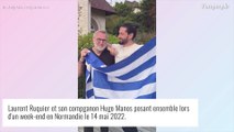 Laurent Ruquier en couple avec Hugo Manos : l'animateur se montre en photo avec son amoureux... et c'est rare !