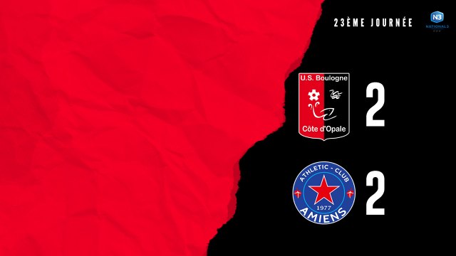 [NATIONAL 3] J23 Résumé USBCO - Amiens AC