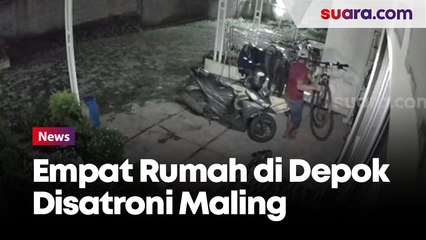 Empat Rumah di Perumahan Sulambayang View Depok Disatroni Maling, Burung dan Sepeda Gunung Raib