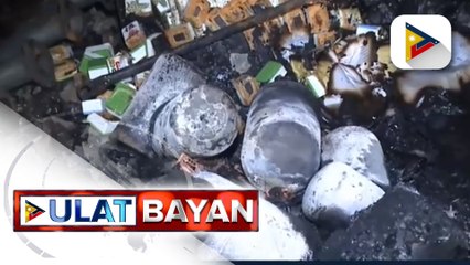 Bodega ng construction heavy equipment sa San Bartolome, Novaliches, nasunog