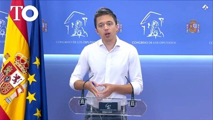 Errejón recuerda que la Fiscalía encontró "indicios de delito" en actuaciones del emérito