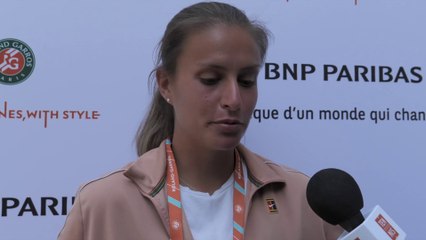 Roland-Garros 2022 - Selena Janicijevic : "À 16 ans, on rêve, aujourd'hui à 19 ans, on veut réaliser"