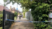 South Ealing stabbing crime scene
