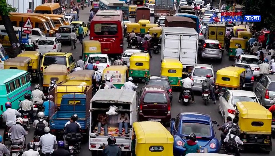 বিশ্বের মধ্যে সবচেয়ে খারাপ বেঙ্গালুরুর ট্রাফিক, উঠে এল আন্তর্জাতিক  সমীক্ষায়