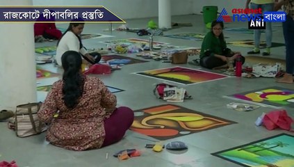 Diwali 2019: Women make 120 rangoli in Rajkot