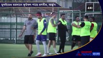 Ranbir & Arjun Kapoor play football match on weekend in Mumbai