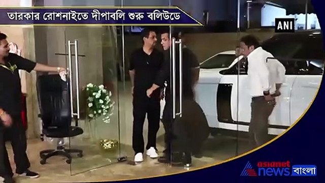 Salman Khan attends producer Ramesh Tauranis pre Diwali bash