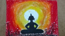 Buddha Purnima 2022/drawing pastel colour