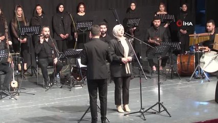 Elazığ'da Türk Halk Müziği Konseri mest etti