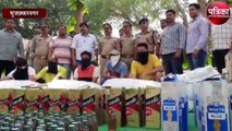 मुजफ्फरनगर पुलिस ने 50 लाख की अवैध शराब के साथ पांच तस्कर दबोचे