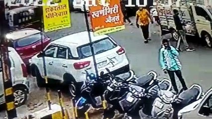 कोटा में दिनदहाड़े ले उड़ा स्कूटर, सीसीटीवी में हुआ कैद