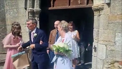 Heroes at our wedding - Mick and Kerry