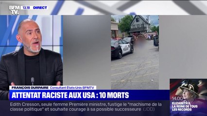 États-Unis: l'auteur de l'attentat raciste qui a fait 10 morts a écrit dans un texte son adhésion à la théorie du "grand remplacement"