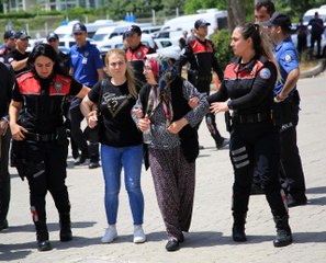 Trafik kazasında ölen polis memuru için tören düzenlendi