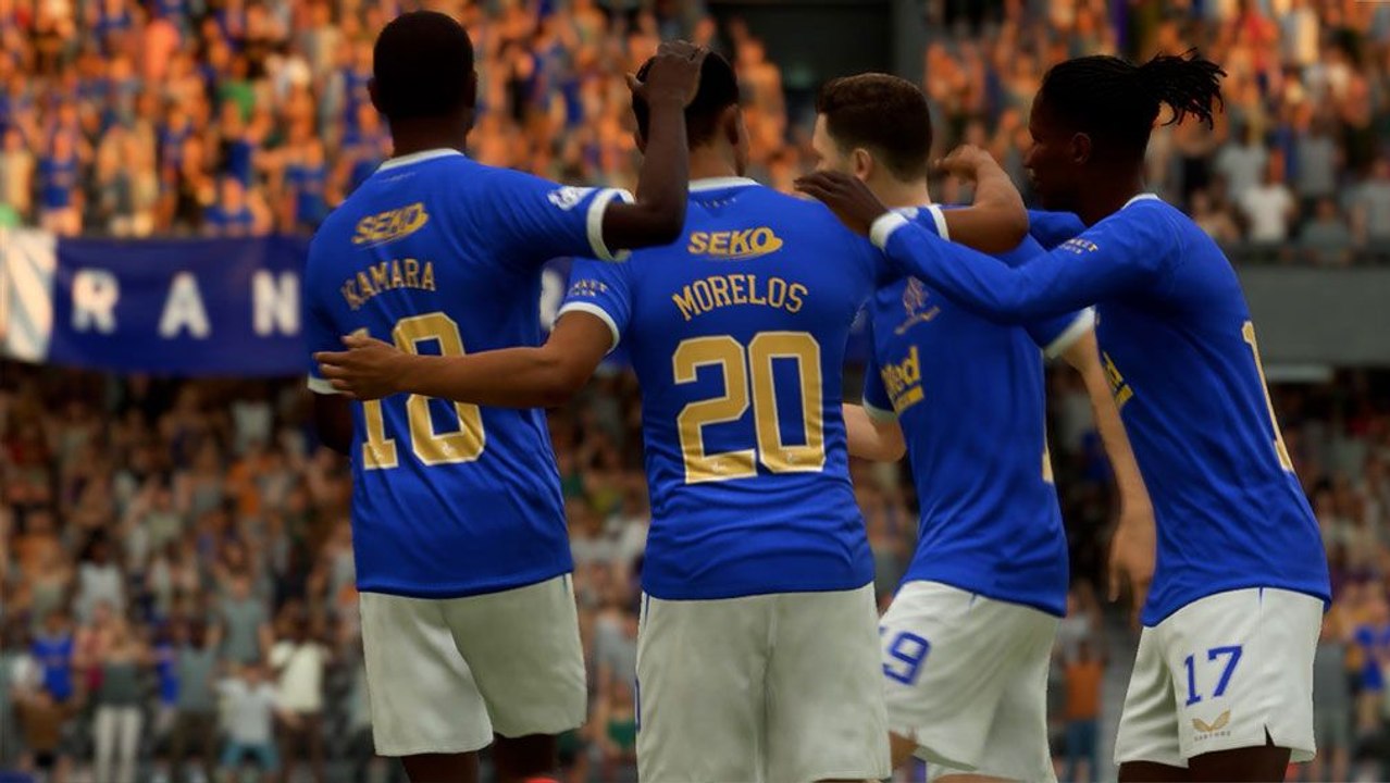 FIFA 22: Mit den Rangers zu virtuellem Europa-Ruhm
