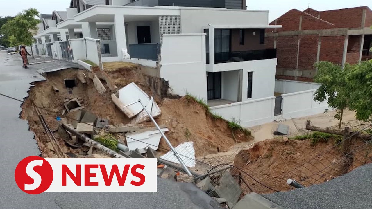 Ipoh family stunned by landslide just two days after moving into new home