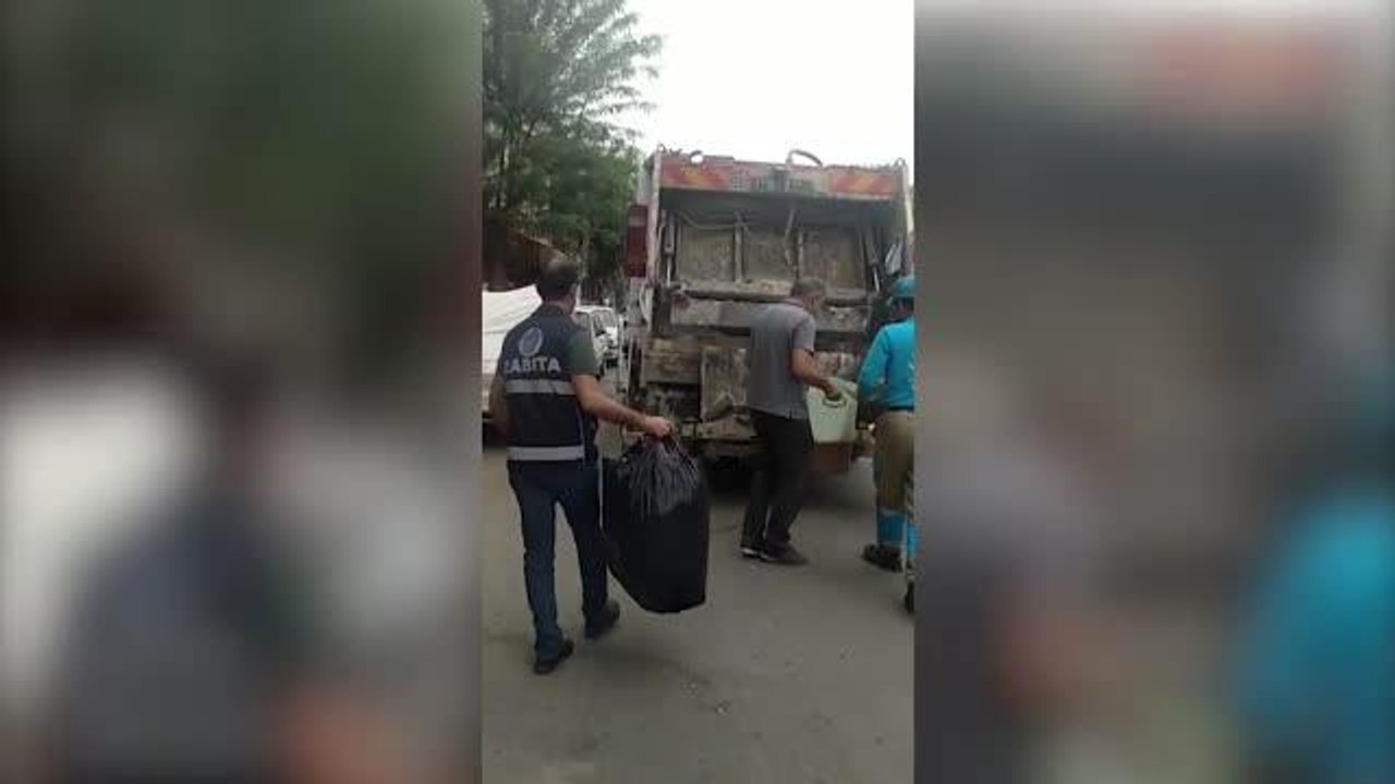 ŞANLIURFA - Yere dökülen isotu satışa sunan esnafa ceza