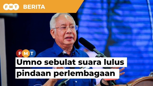 Umno sebulat suara lulus pindaan perlembagaan, kata Najib