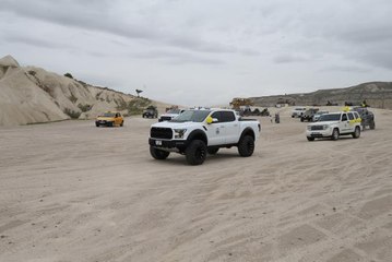 Kapadokya'da engelli öğrenciler ve aileleri için safari düzenlendi