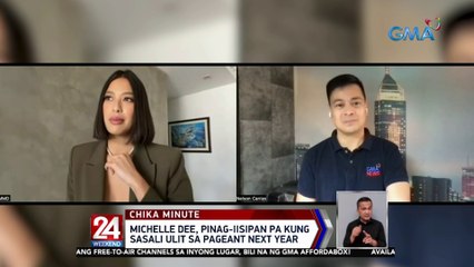 Miss Universe PH Tourism Michelle Dee, sulit daw ang karanasan at paghihirap kahit 'di tinanghal na Miss Universe Philippines | 24 Oras Weekend