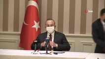 Dışişleri Bakanı Mevlüt Çavuşoğlu, NATO Dışişleri Bakanları Gayriresmi Toplantısı sonrası yaptığı açıklamada, 
