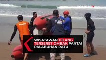 Wisatawan Asal Cianjur Hilang Terseret Ombak Pantai Palabuhan Ratu Sukabumi