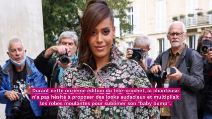 The Voice : Amel Bent rayonnante un mois après son accouchement