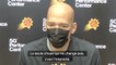 Suns - Williams sur le Game 7 : "La seule chose qui ne change pas, c'est l'intensité"