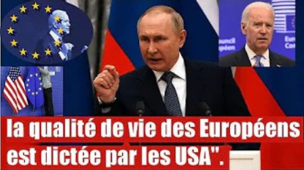 L’UE est manipulée par les Etats-Unis selon la Russie