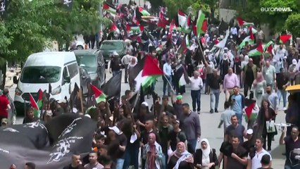 Cisgiordania: i palestinesi hanno celebrato la Giornata di "Naqba", il 74° anniversario di Israele