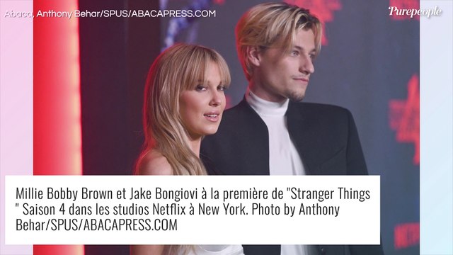 Millie Bobby Brown : Métamorphosée et in love de Jake Bongiovi à la première de la saison 4 de Stranger Things