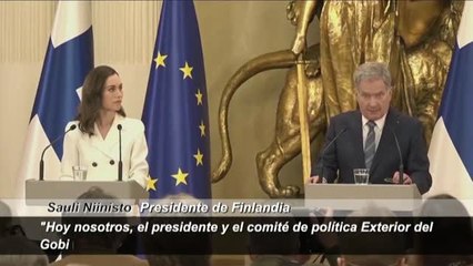 Finlandia anuncia que solicitará el ingreso oficial en la OTAN en un cambio histórico de su política exterior