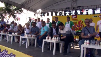 Türkiye’nin en ‘acı’ yarışması! Ağırlığınca ayçiçek yağı kazandı