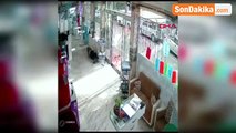 شاهد بالفيديو لحظة تعرض مواطن سوري في ولاية غازي عنتاب لصعقة كهربائية أثناء قيامه بإصلاح فلتر المياه